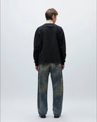 Neighborhood Savage Denim DP Wide Pants Indigo Jeans Detail view 1 | Overkill