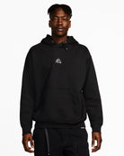 Nike ACG Therma Fit Tuff Fleece Pullover Hoodie Black Hoodie DH3087 013 On Model Front View | Overkill