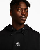 Nike ACG Therma Fit Tuff Fleece Pullover Hoodie Black Hoodie DH3087 013 Model Detail 1 | Overkill