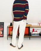 Carhartt WIP Single Knee Pant Dearborn Wax Rinsed Casual Pants Detailfoto | Overkill