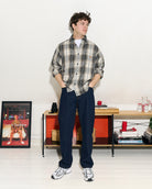 Carhartt WIP L/S Blanton Shirt Blanton Check / Yosemite Shirts Close-up | Overkill