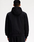 Fred Perry Hooded Brentham Jacket Black Puffer Jackets J1304-102 Style Inspiration | Overkill
