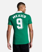 adidas FMF Mexico Home Jersey 86 Green T-Shirts JN3710 On Model Back View | Overkill
