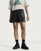 adidas Equipment Shorts Black Shorts JV7648 On Model Front View | Overkill