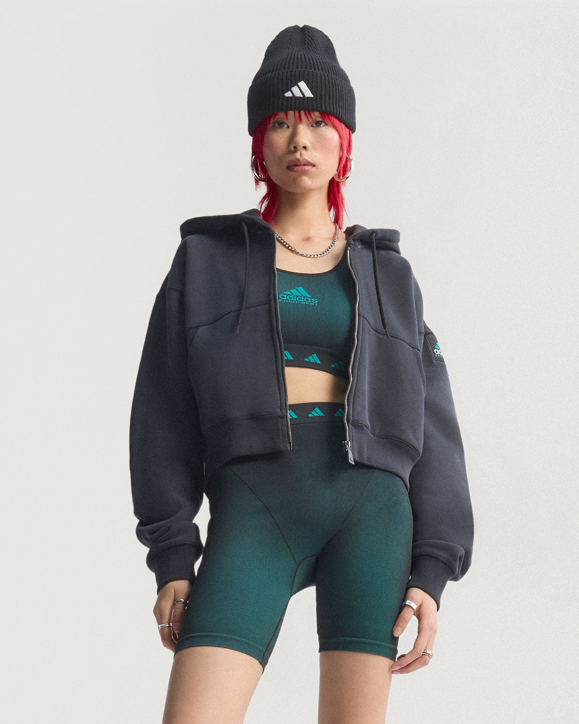 adidas Equipment Cropped Hoodie JW7348 | OVERKILL