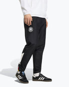 adidas DFB Germany Track Pant 94 Black Sweat & Track Pants JW8808 On Model Front View | Overkill

