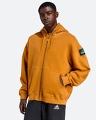 adidas Equipment Hoodie Craft Ochre Hoodies JX1571 On Model Front View | Overkill