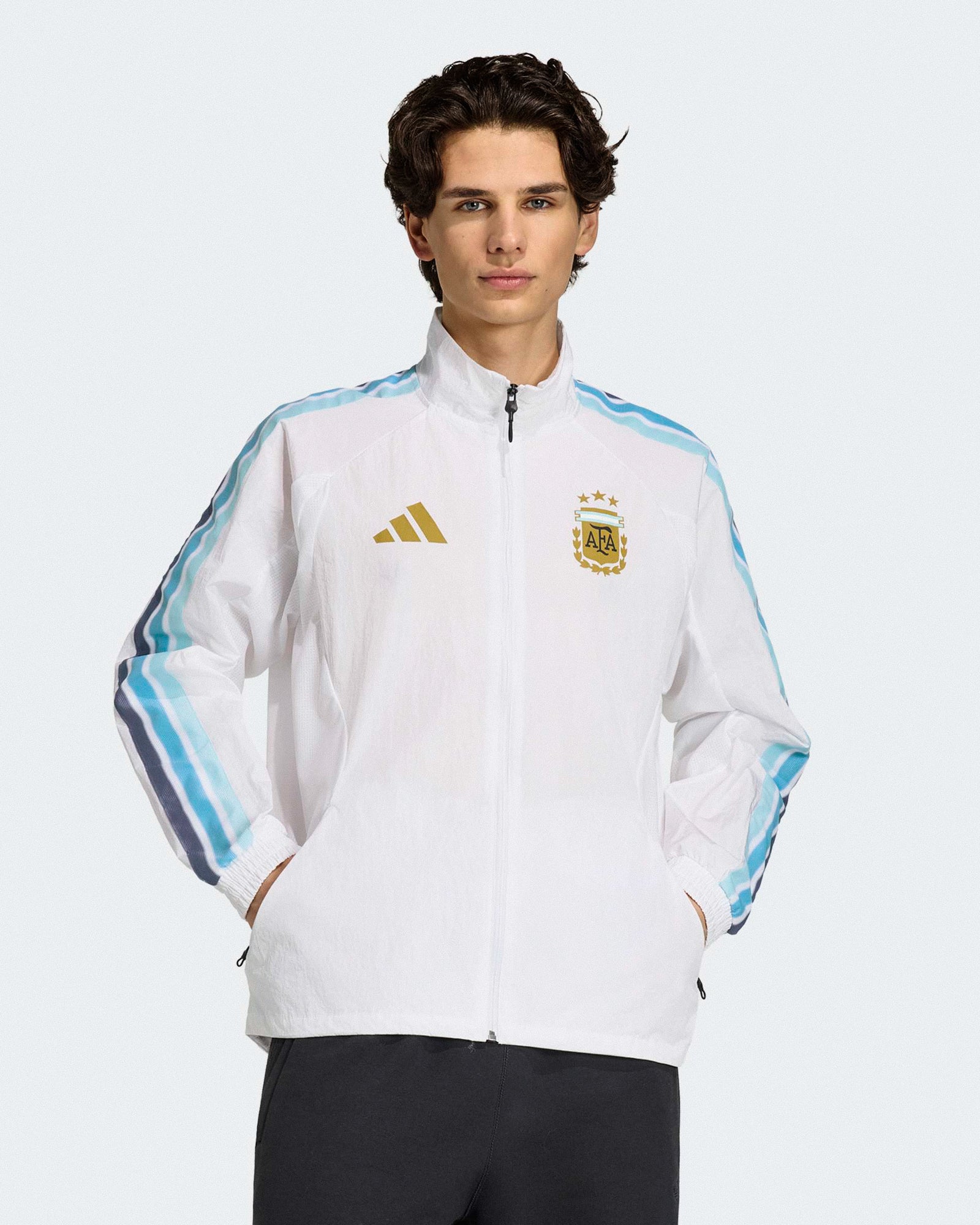 adidas AFA Argentina Home Anthem Jacket 26 JZ6285 | OVERKILL