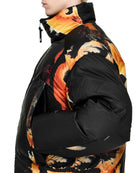 Y-3 M AOP Puffer Jacket Black Puffer Jackets KA2364 Model Detail 1 | Overkill