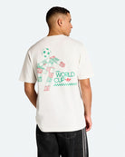 adidas Ciao Mascot Tee Cloud White T-Shirt KB6217 On Model Back View | Overkill
