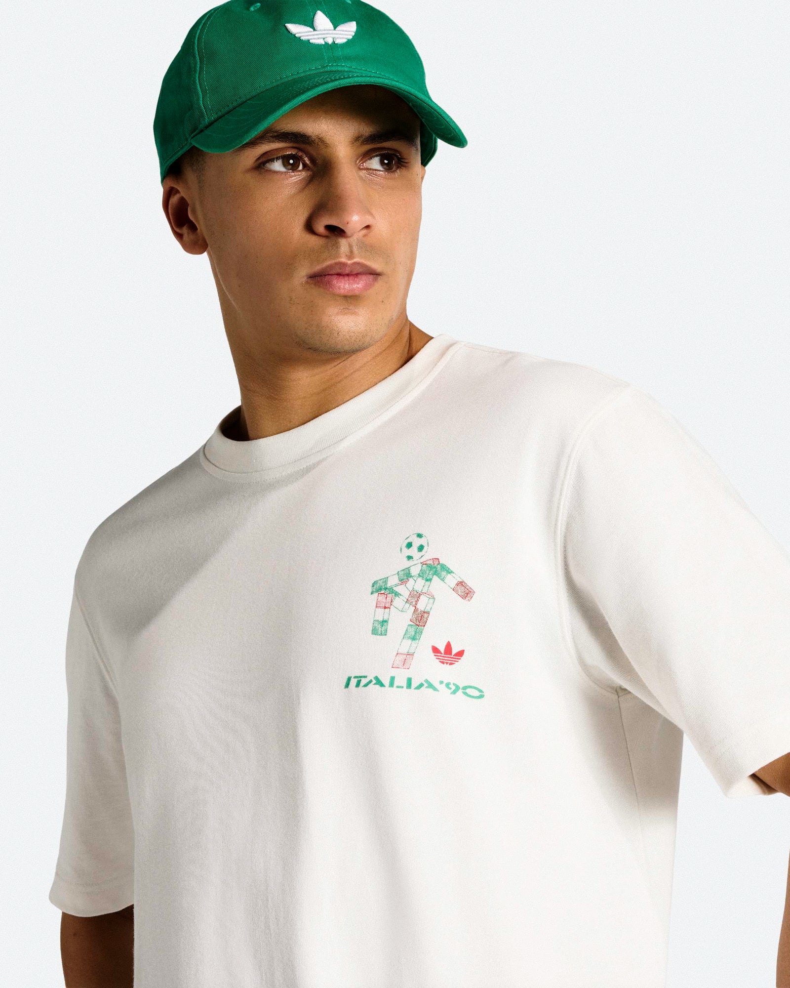 adidas Ciao Mascot Tee Cloud White T-Shirt KB6217 Style Inspiration | Overkill
