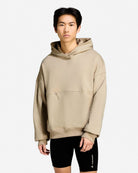 adidas Adi365 Hoodie Putty Grey Hoodies KB8422 On Model Front View | Overkill
