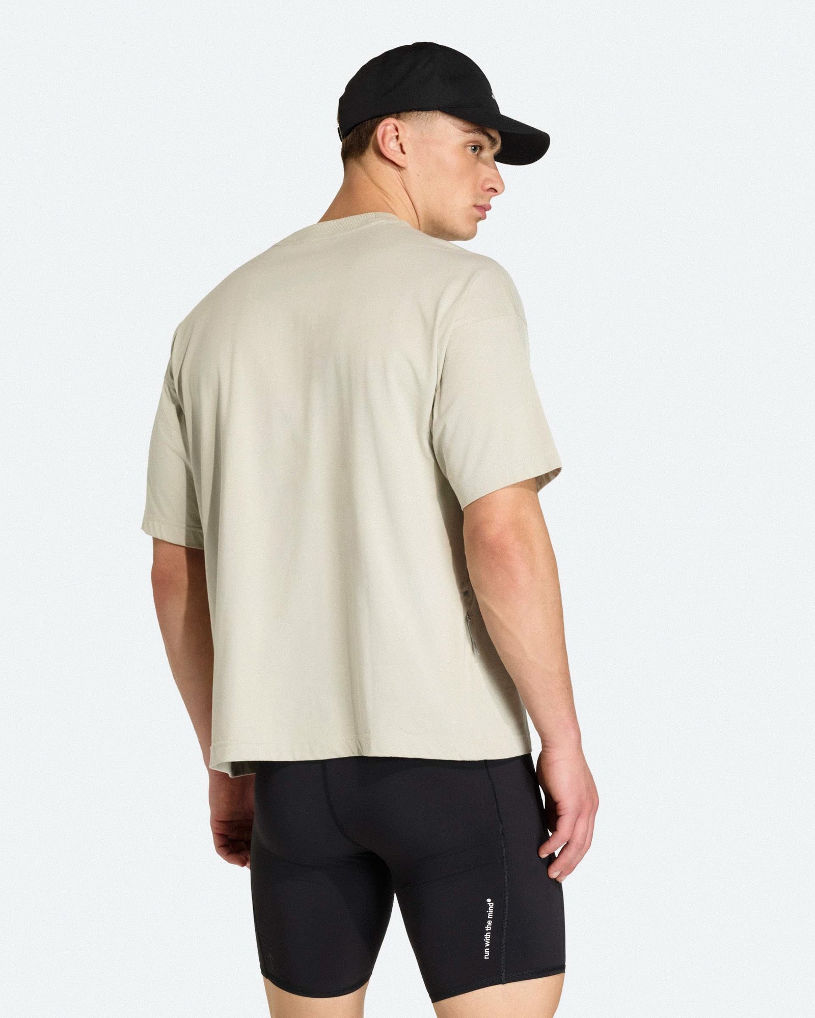 adidas Adi365 UF Tee Putty Grey T-Shirts KB8424 On Model Back View | Overkill
