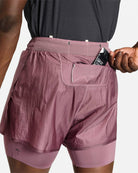 adidas 2-In-1 Shorts Shadow Fig Shorts KB8431 Style Inspiration | Overkill
