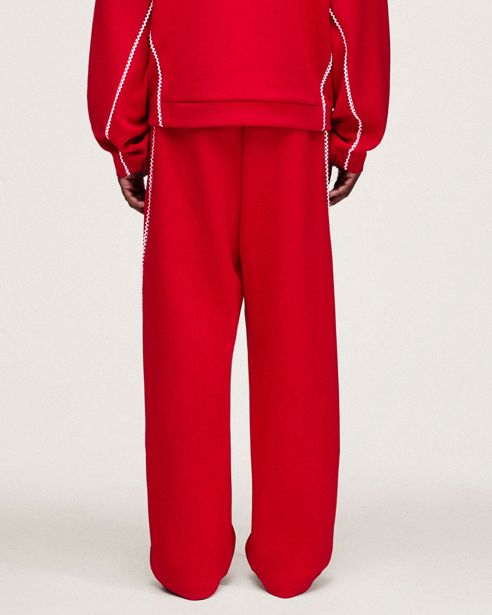 adidas Z.N.E. Pant Better Scarlet / White Sweat & Track Pants KC9596 Style Inspiration | Overkill
