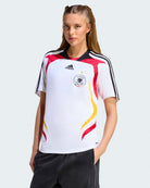 adidas DFB Germany Home Jersey 07 White T-shirts KD3997 On Model Front View | Overkill
