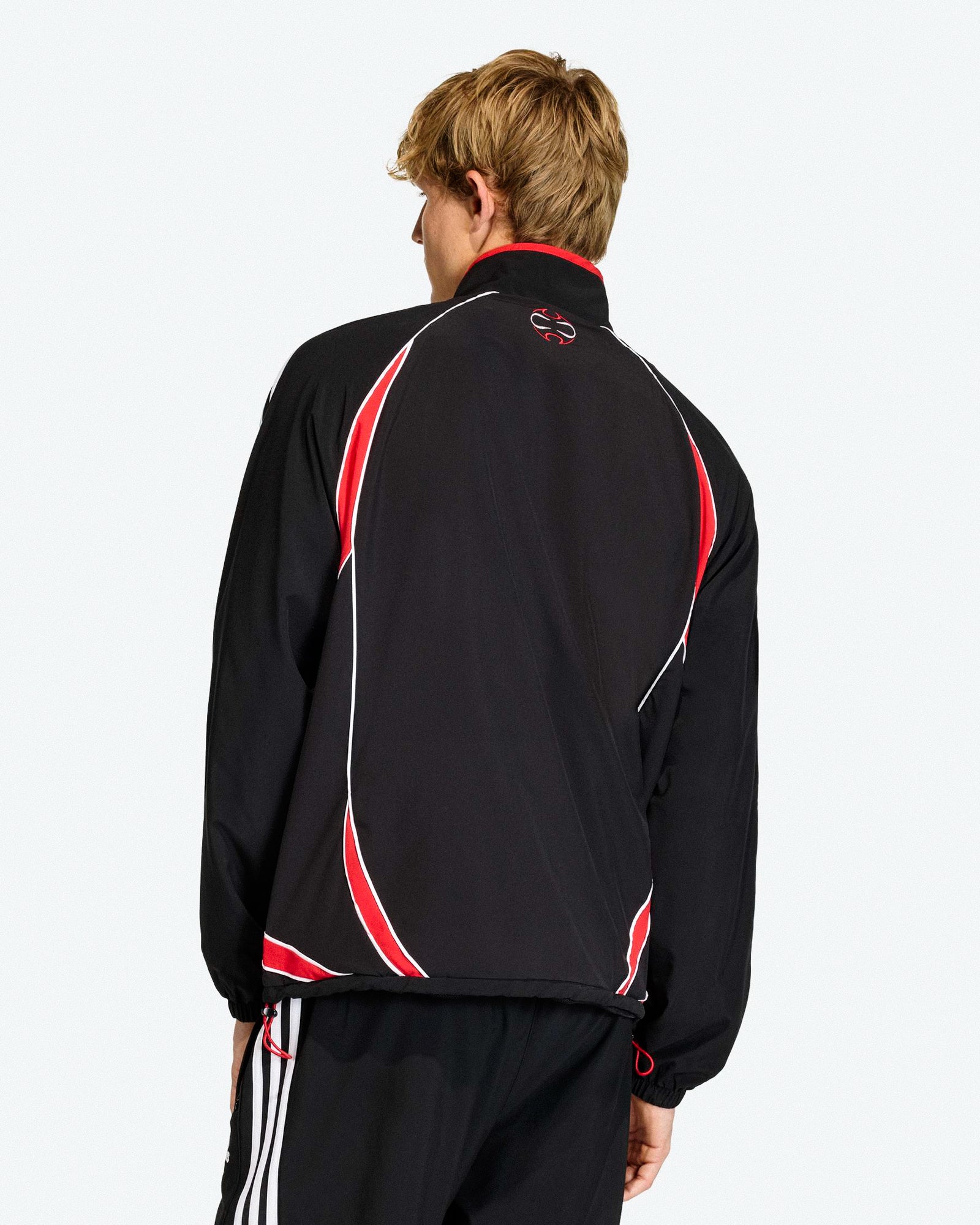 adidas Teamgeist Track Top Black / Better Scarlet Track Jackets KD5859 Style Inspiration | Overkill
