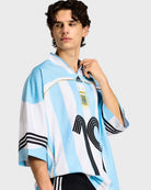 adidas AFA Argentina Bringback Remixed Jersey Clear Blue / White / Black T-Shirts KD5982 Style Inspiration | Overkill
