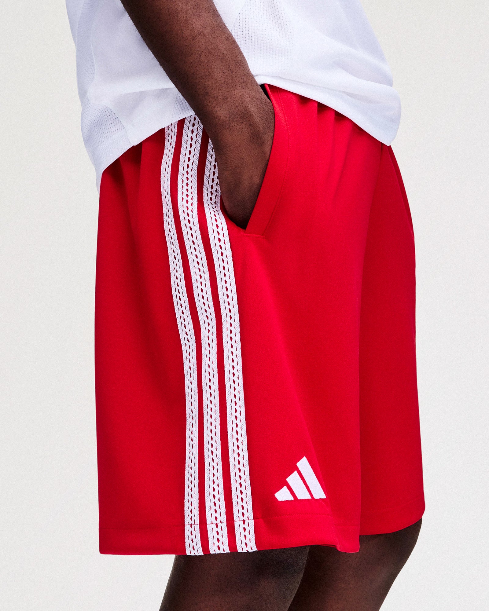 adidas Shorts Better Scarlet Shorts KD9316 On Model Back View | Overkill
