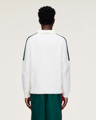 adidas Knitted LS Jersey White / Collegiate Green Sweatshirts KD9334 Style Inspiration | Overkill
