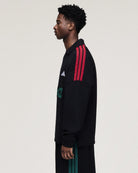 adidas Terry LS Black Longsleeves KD9339 On Model Back View | Overkill
