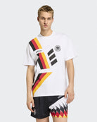 adidas DFB Germany Tee 94 White T-shirts KE0086 On Model Front View | Overkill
