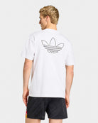 adidas DFB Germany Tee 94 White T-shirts KE0086 On Model Back View | Overkill
