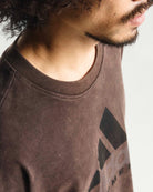 adidas Equipment Tee Aurora Coffee T-Shirts KE1357 On Model Back View | Overkill
