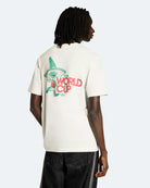 adidas Mascot Tee PIQ Cloud White T-Shirts KE2037 On Model Back View | Overkill
