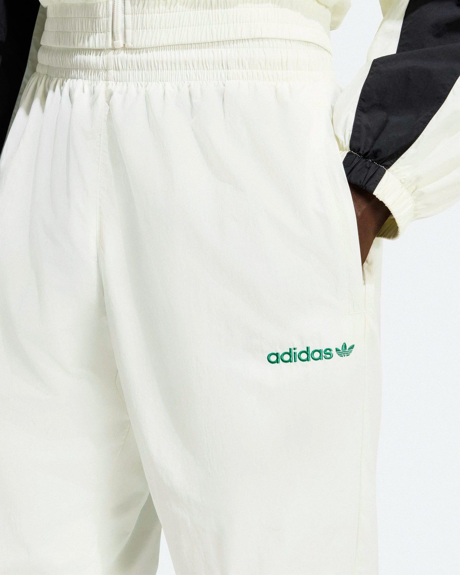 adidas Off White Aurora Coffee Sweat & Track Pants KE2148 On Model Back View | Overkill
