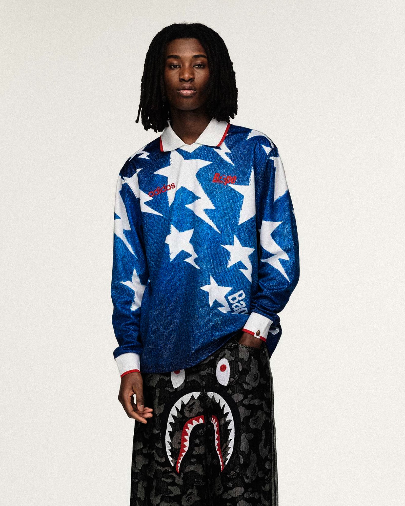 BAPE x adidas LSL Star Jersey KF4913 | OVERKILL