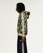 BAPE x adidas Shark Track Hoodie Crew Green Socks KF4916 Style Inspiration | Overkill
