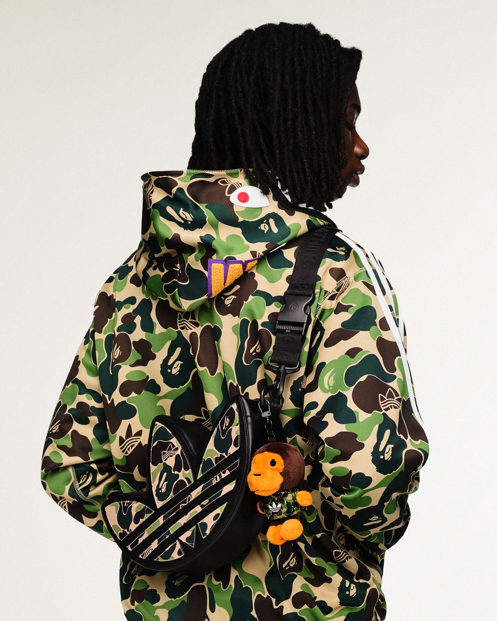 BAPE x adidas Trefoil Shoulder Bag KF4921 | OVERKILL