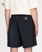 adidas Hudswell Shorts SPZL Black Shorts KF6824 On Model Back View | Overkill

