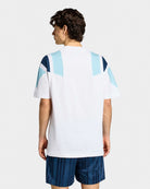 adidas AFA Argentina Equipment Tee White T-Shirts KG2288 On Model Back View | Overkill
