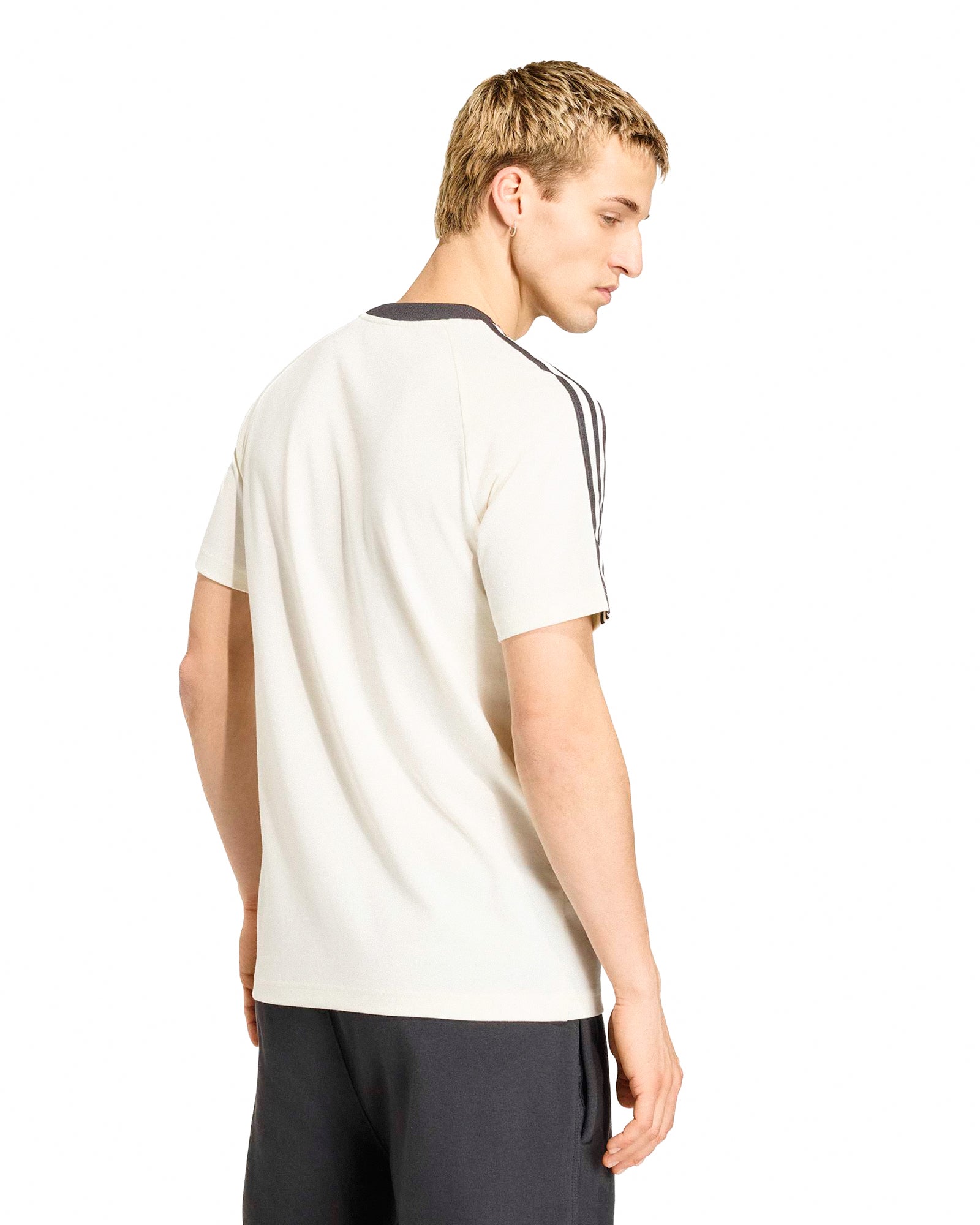 adidas DFB Germany OG Tee Off White T-Shirts KG5098 On Model Back View | Overkill
