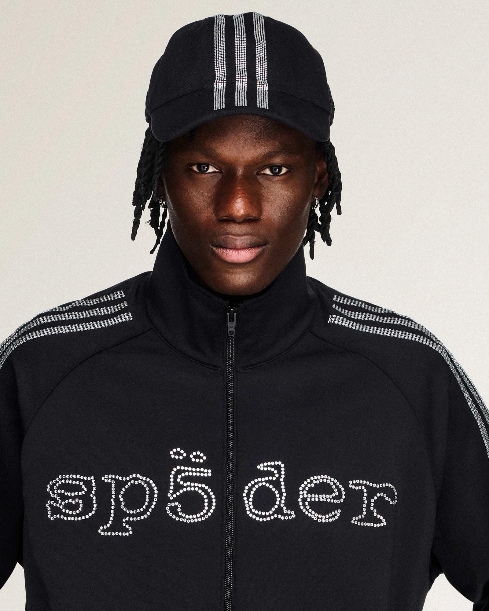 SP5DER x adidas Hooded Track Top Black Hoodies KQ8320 Style Inspiration | Overkill
