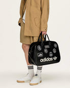 adidas Parbold Bag SPZL Black Shoulder & Cross Body Bags KR2695 On Model View 2 | Overkill
