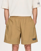 adidas Hudswell Shorts SPZL Cardboard Shorts KR2732 On Model Front View | Overkill
