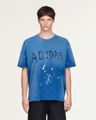 Song for the Mute x adidas SS Tee Dusky Petrol T-Shirts KS1341 On Model Front View | Overkill
