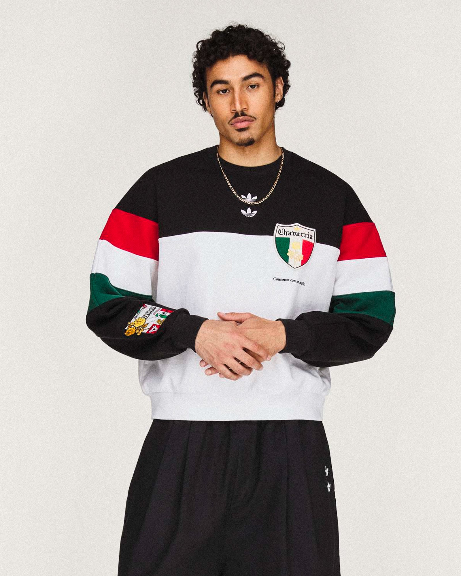 Willy Chavarria x adidas Crew Sweatshirt KV1976 | OVERKILL