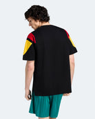 adidas DFB Germany Equipment Tee Black T-Shirts KY7083 On Model Back View | Overkill
