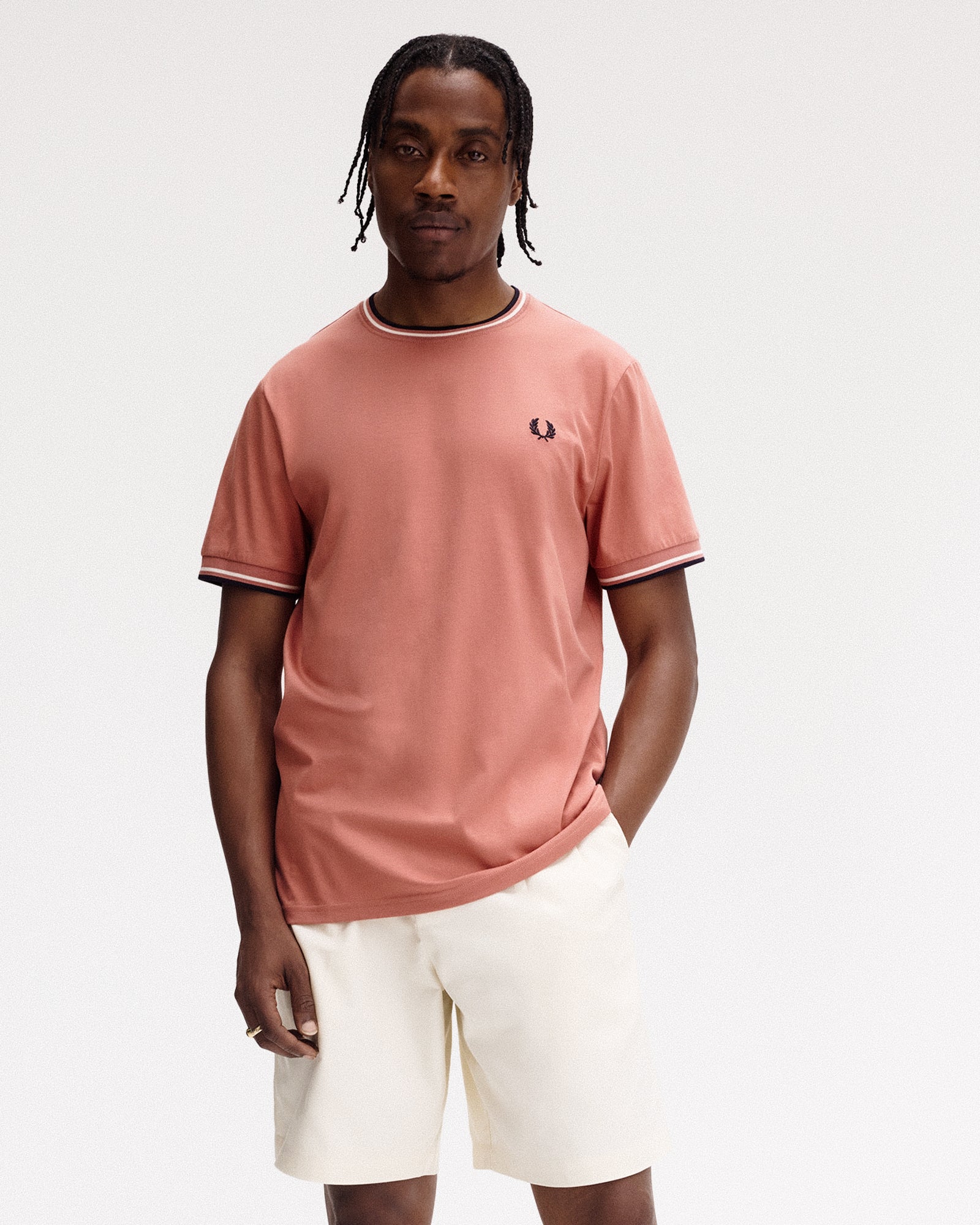 Fred Perry Twin Tipped T-Shirt M1588-Y63 | OVERKILL