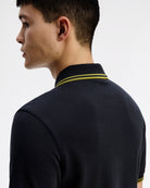 Fred Perry Twin Tipped Fred Perry Shirt Anchor Grey / Tennis Ball Yellow Polo Shirts M3600-58A Style Inspiration | Overkill
