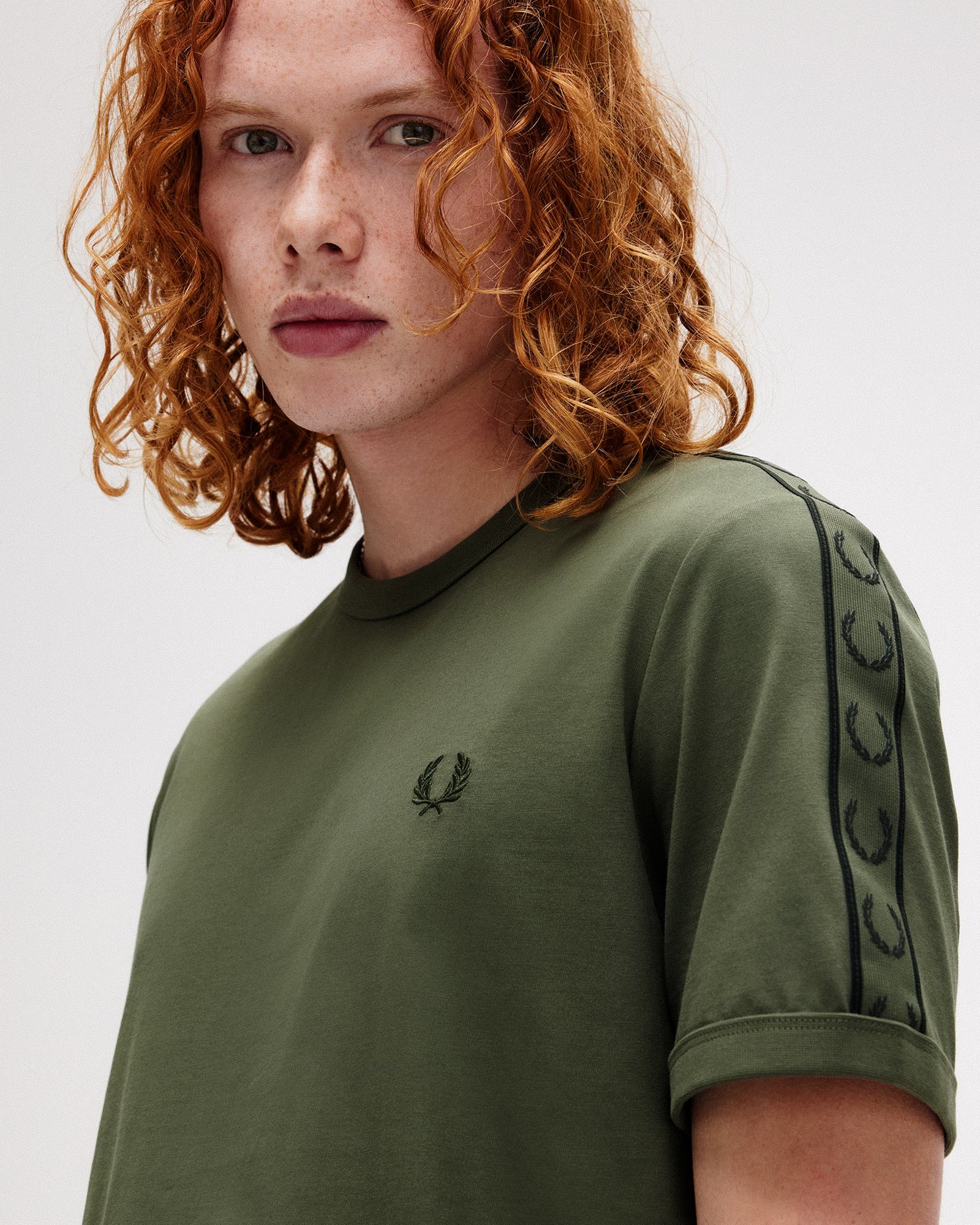 Fred Perry Contrast Tape Ringer T-Shirt M4613-W49 | OVERKILL