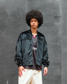 Pleasures Unquote Velour Jacket Black Jackets Close-up | Overkill