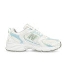 New Balance MR530PC White / Light Chrome Blue Low Top Sneakers  Silhouette | Overkill