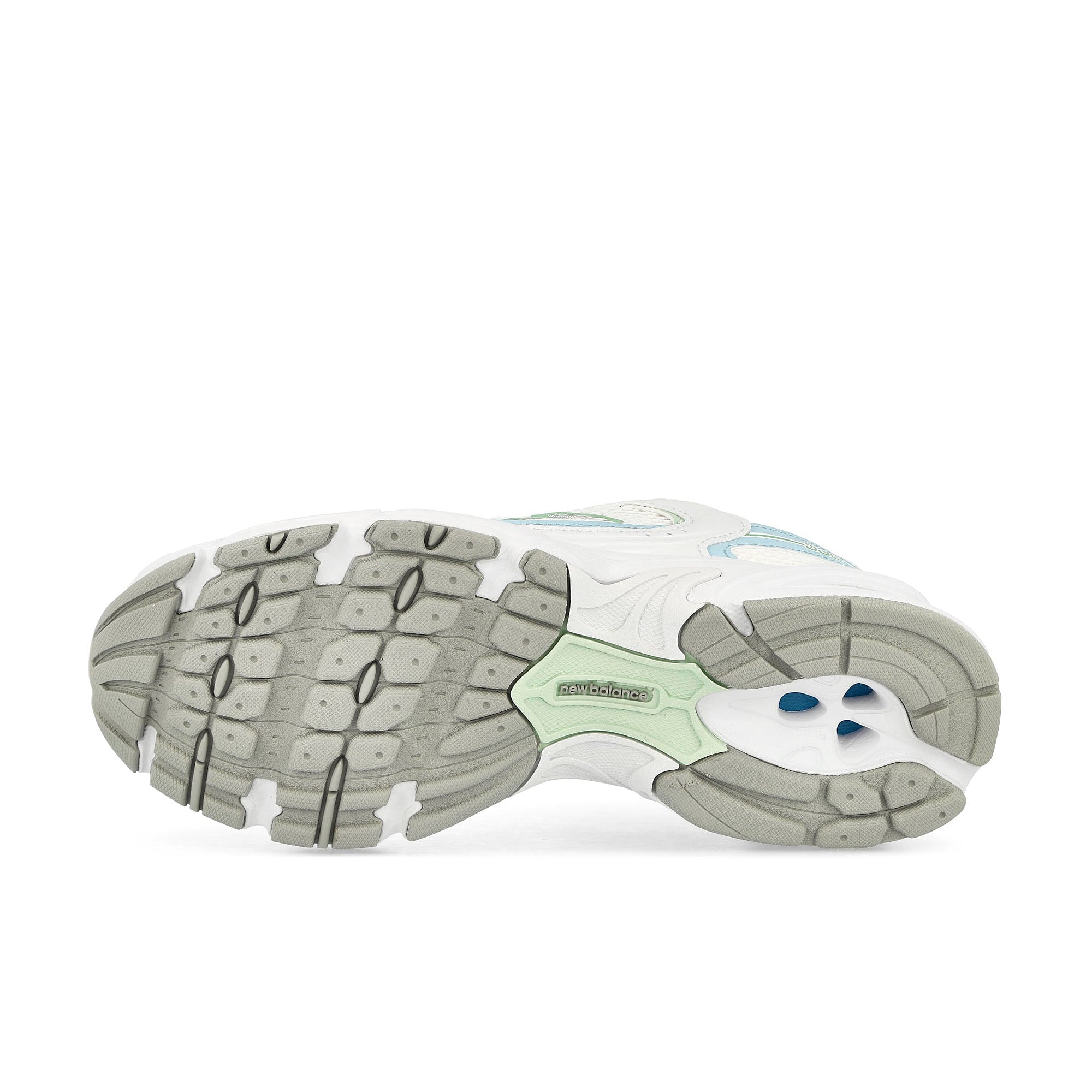 New Balance MR530PC White / Light Chrome Blue Low Top Sneakers  Detail View 1 | Overkill