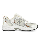 New Balance MR530SGA White / Silver Metallic Low Top Sneakers  Silhouette | Overkill