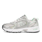New Balance mr530zel Silver-Green-White Low Top Sneakers MR530ZEL | Overkill